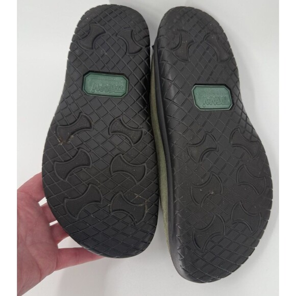BIRKENSTOCK Tatami Olive Green Suede Clogs Mules Slip-on Shoes LADIES 7 MEN'S 5 - Picture 12 of 14